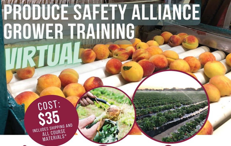 Virtual Produce Safety Alliance Grower Training Spotsylvania County